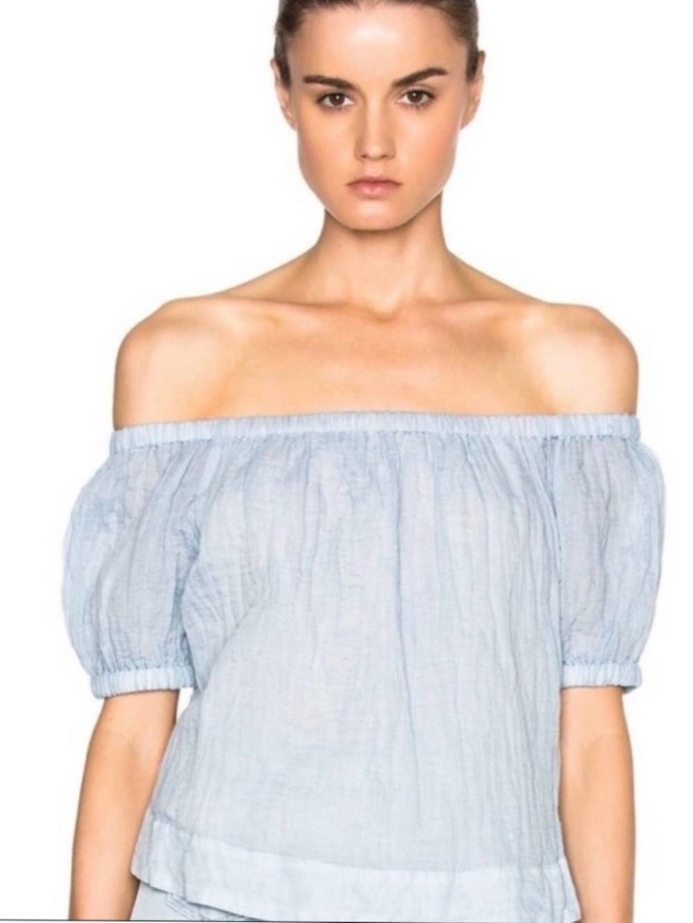 NWT See By Chloe Crinkle Off Shoulder Top - Women S